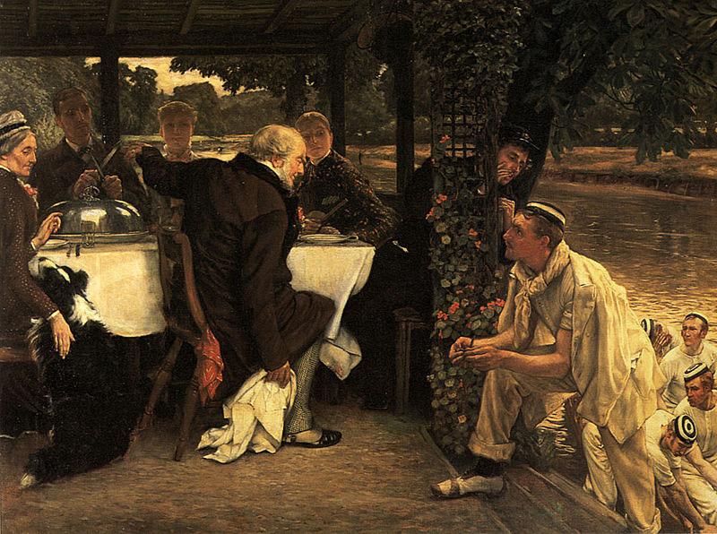 James Tissot The Prodigal Son in Modern Life china oil painting image